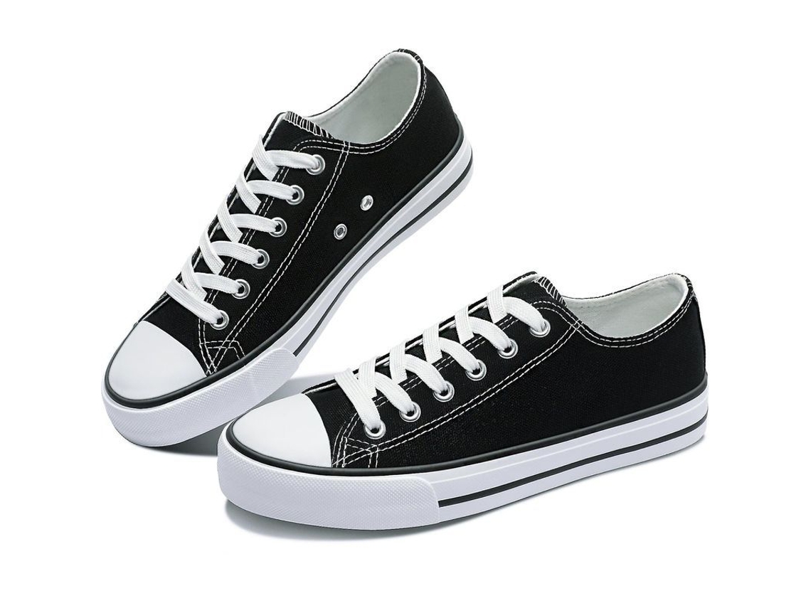 2026-zapatillas Deportivas De Lona Para Mujer, Estilo Casual Bajo, Cómodas Y Anti-deslizantes, Ideales Para Caminar