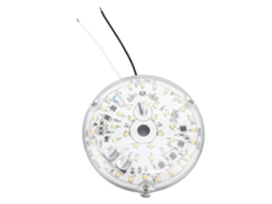 Rebe-reemplazo De Luz Led Para Ventilador De Techo 3.93in 18w 2000lm 3000k Ac120v Ajustable Con Montaje Magnético
