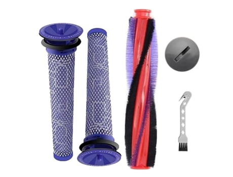 Tampa da escova de rolo filtros hepa para dyson v6 dc59 dc62 sv03,225mm