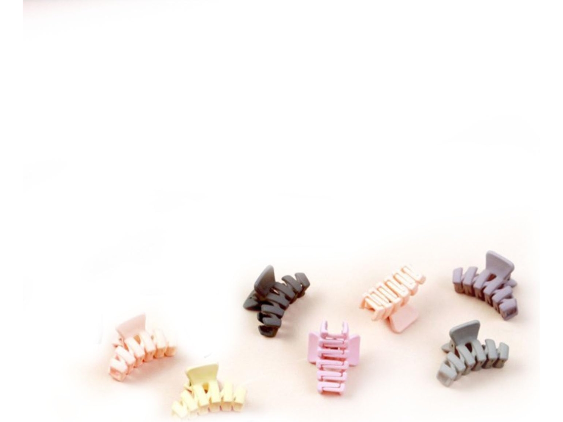 Juego De 100 Pinzas Para El Cabello Pequeñas Con Lazos En Forma De Flores Y Frutas - Bonitas Y Portátiles