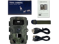 Caméra Faune Sauvage De Prize Photo Et Vidéo Jour Nuit, 2.0 Pouces, Multifunción, Chasse En Plein
