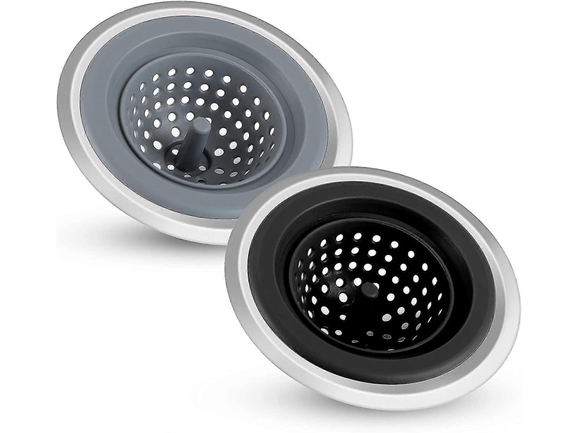 2 paquetes de fundas de silicona para fregadero de cocina con un diseño práctico y duradero.