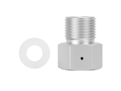 Adaptador de rodillo hembra TR21-4 a rodillo macho W21.8-14 de aleación de aluminio para Sodastream