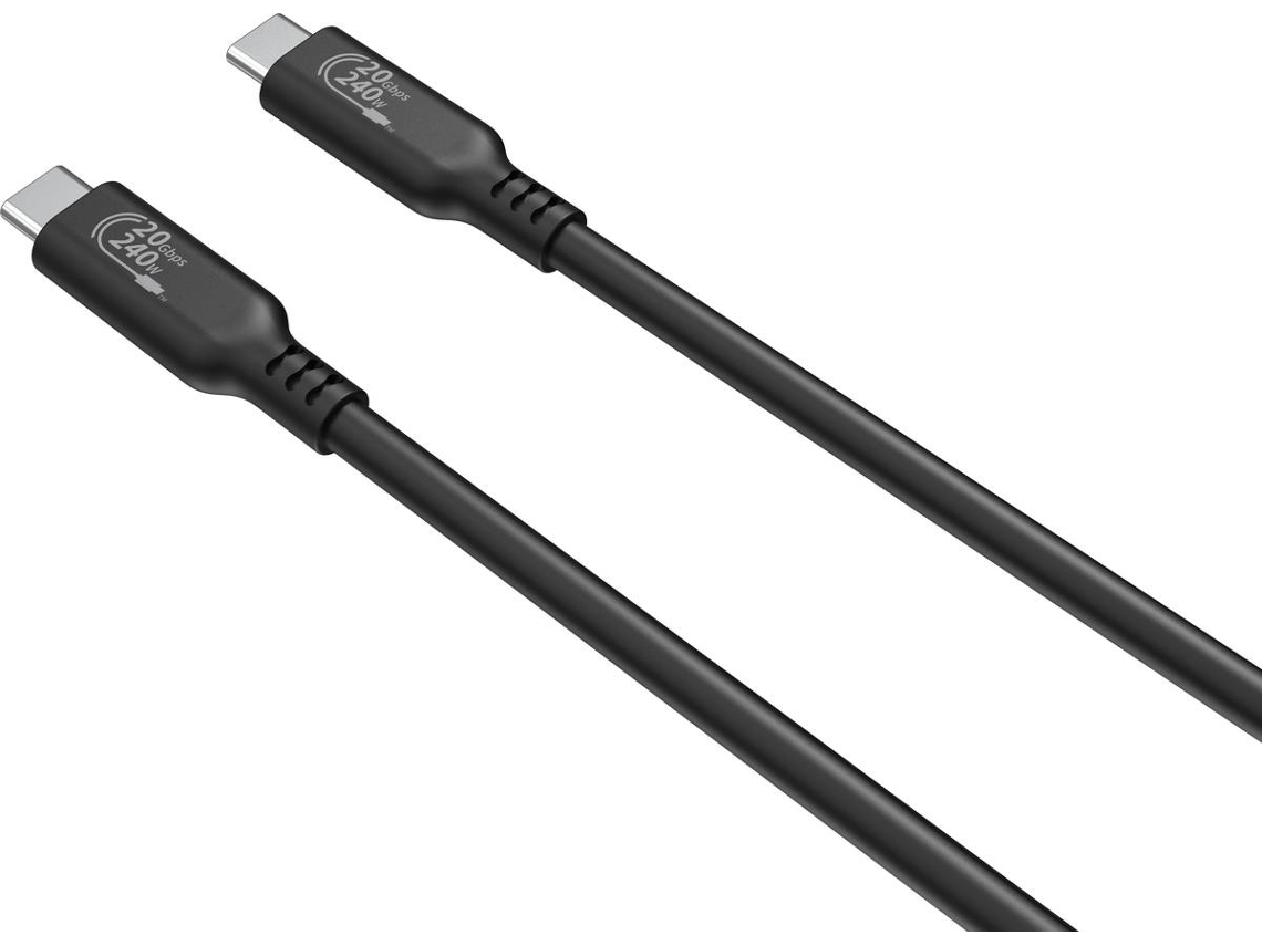 Cable GOODIS (USB-C - USB-C - 1.5m - 240W - Negro)