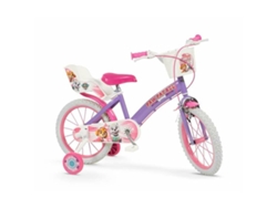 Bicicleta Infantil The Paw Patrol Rosa 16