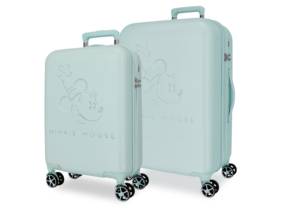 Juego de maletas Disney Traveling with Minnie color turquesa (44x65x26cm, 95l)