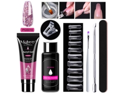 Kit de extensión de uñas de gel, herramientas para uñas pgs010 Yunzii