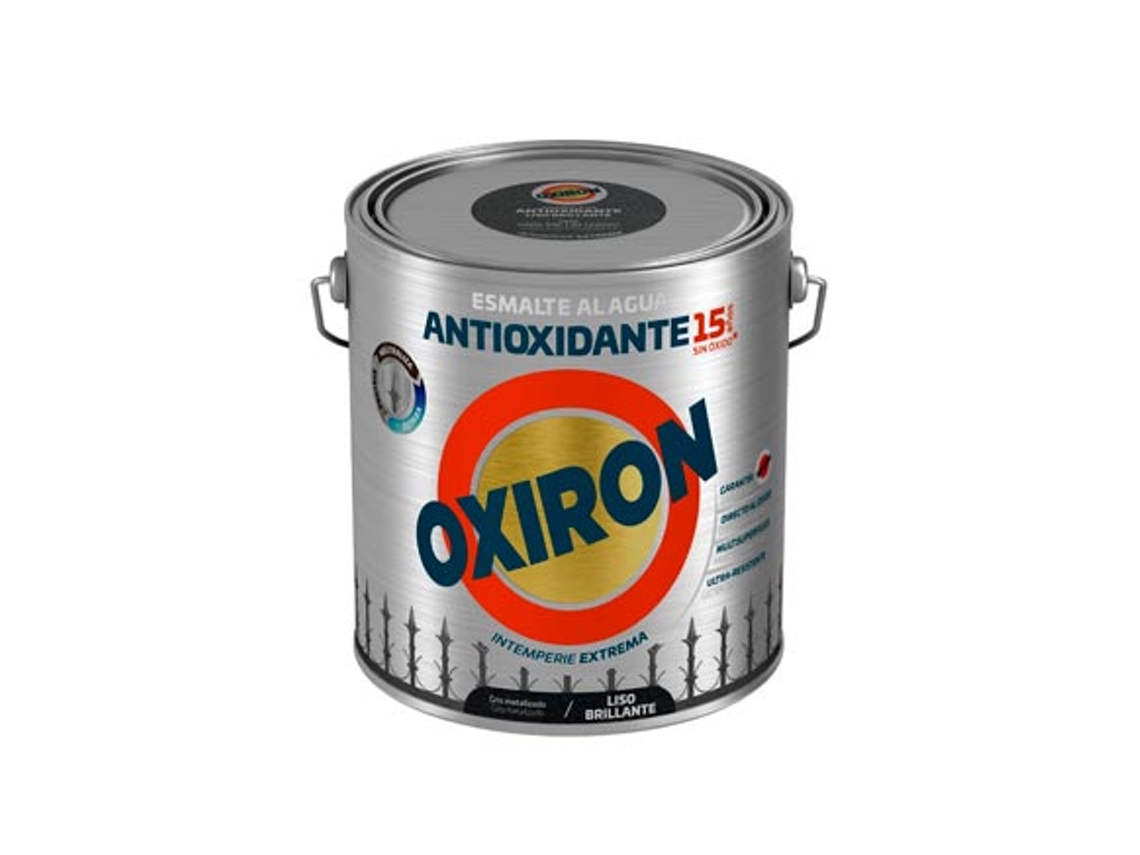 Esmalte Antioxidante Agua Oxiron Liso Brillante TITAN