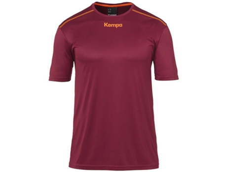 Camiseta de Hombre para Fútbol KEMPA Poly Rojo (128 cm)