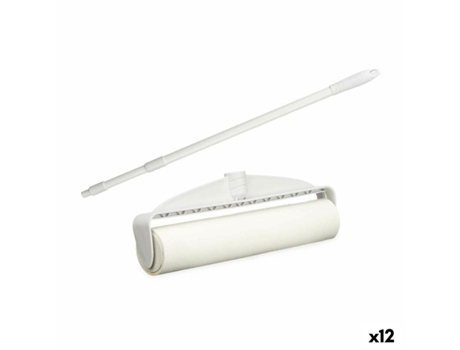 Quitapelusas Blanco 25 x 70 x 6,5 cm Telescópico (12 Unidades) BIGBUY HOME