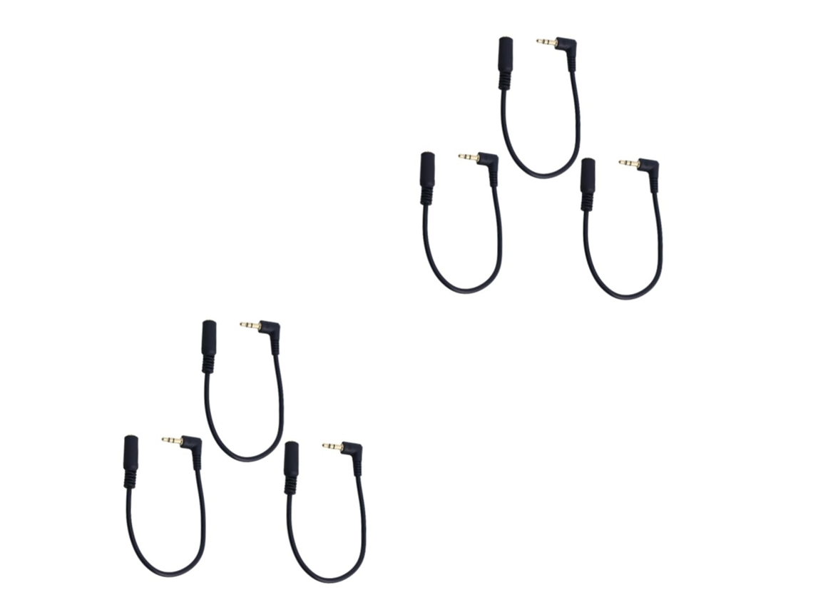 Cable De Extensión De Audio De 6 Piezas, Macho A Hembra, Para Smartphones.