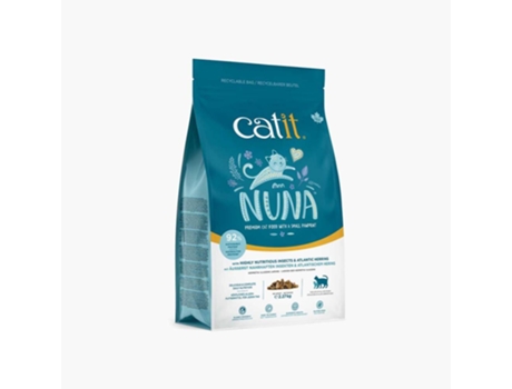 Pienso para gatos a base de proteínas de insectos CATIT Nuna, Proteína de insecto y arenque, 2,27kg