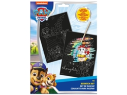 Conjunto Scratch Art Patrulha Pata Pw20006 Nickelodeon