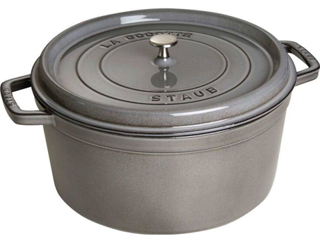 Cacerola STAUB (Gris - Hierro Fundido - 30 cm)