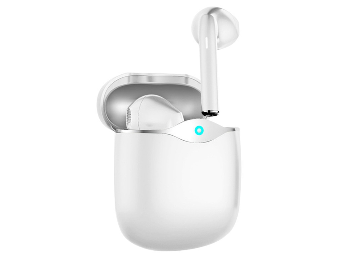 Auriculares Horas Reprodução YIZHOOD True Wireless Bluetooth Blanco