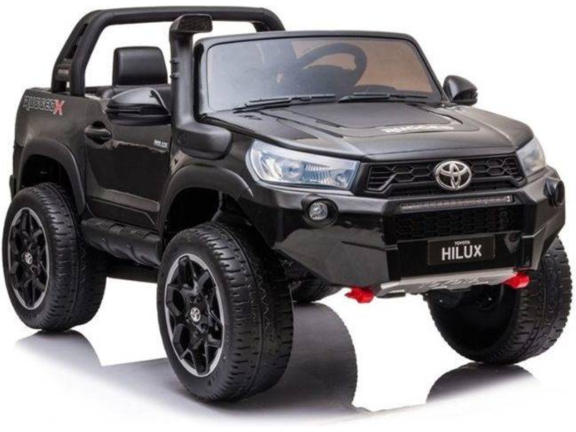 Coche Eléctrico CARS Toyota Hilux (Edad Minima: 3 - Negro)
