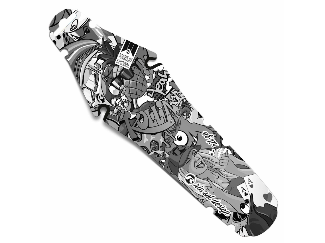 Guardabarros traseros RIESEL DESIGN RIT:ZE stickerbomb eyecatcher Ultra