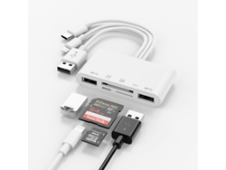 Lector de tarjetas Lightning/Tipo C/USB para Tfsd2usblightning Cuich