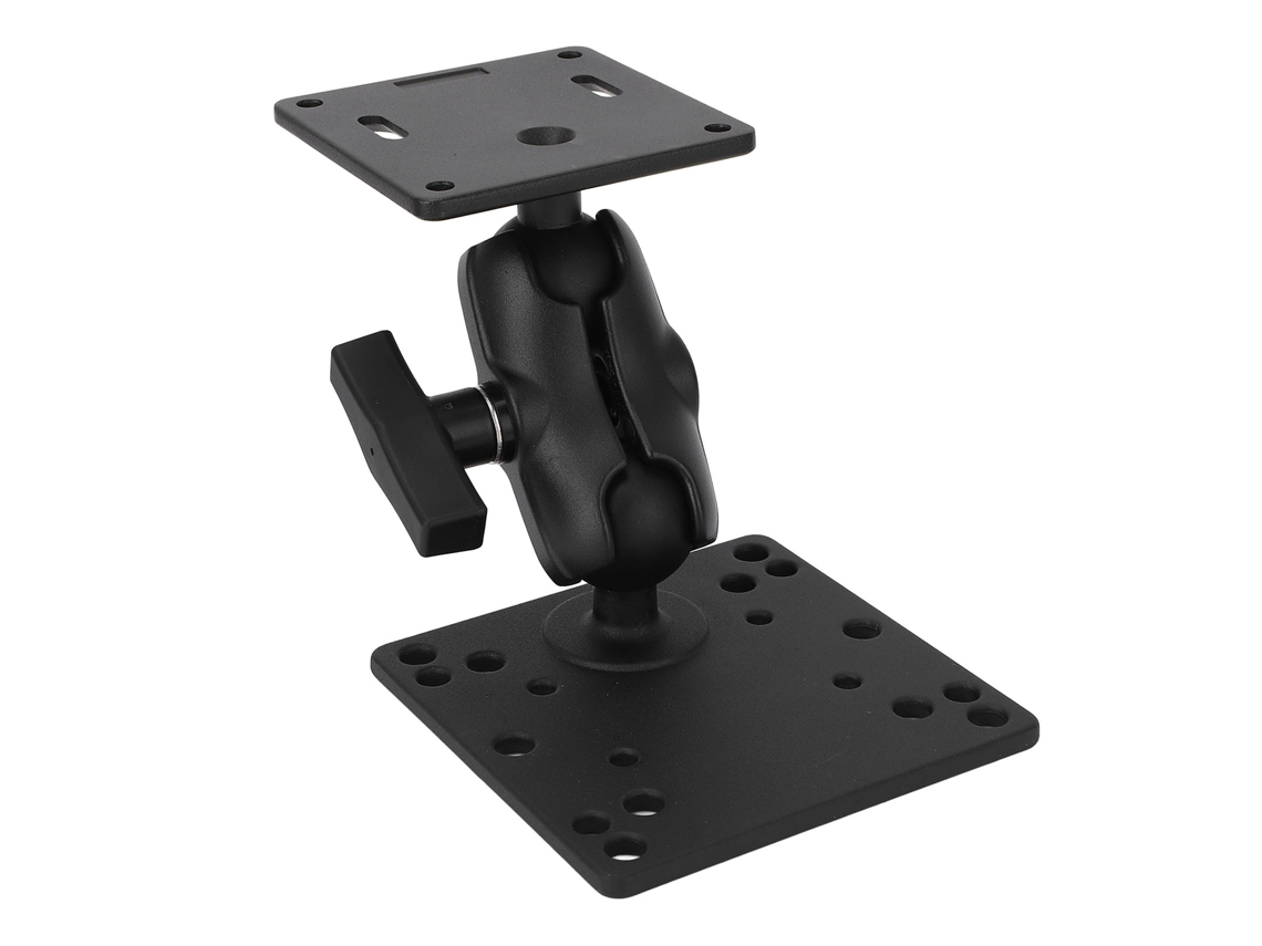 Brazo Doble De Aluminio Con Adaptador De Bola, Tamaño C, 1,5 Pulgadas, Para Sonda De Pesca Para Tabletas/teléfonos Móviles.