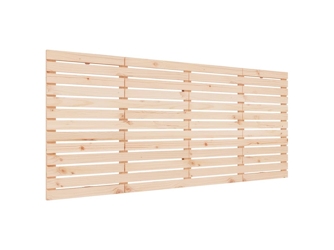 Cabecero de pared MAISON EXCLUSIVE en madera maciza de pino (206x3x91,5 cm)