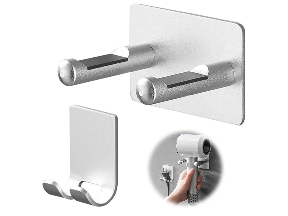 Soporte para secadora compatible con Dyson, adhesivo para cable NEVEANCE