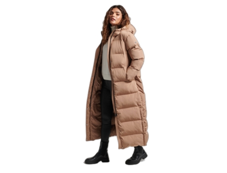 Abrigo para Mujer SUPERDRY (Poliéster - L - Multicolor)