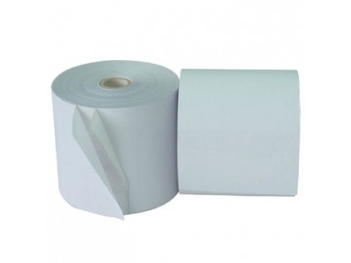 Paquete de 10 Rollos de Papel Térmico (Blanco - 37X70X12 mm)