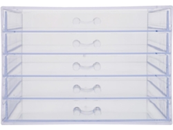 Boîte De Rangement Para Outils Manucure Transparente Acrylique Tiroir Multi, Usage Matériel Ongle...