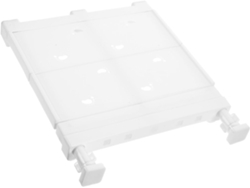 Estante Extensible Tensión Armarios Blancos Acero Abs Divisor Deslizante Organizar Almacenamiento Cocinas