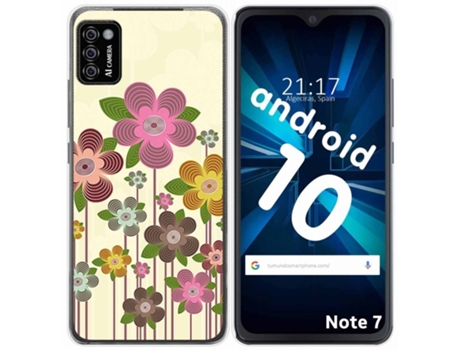 Carcasa Cubot Note 7 TUMUNDOSMARTPHONE Dibujos Multicolor