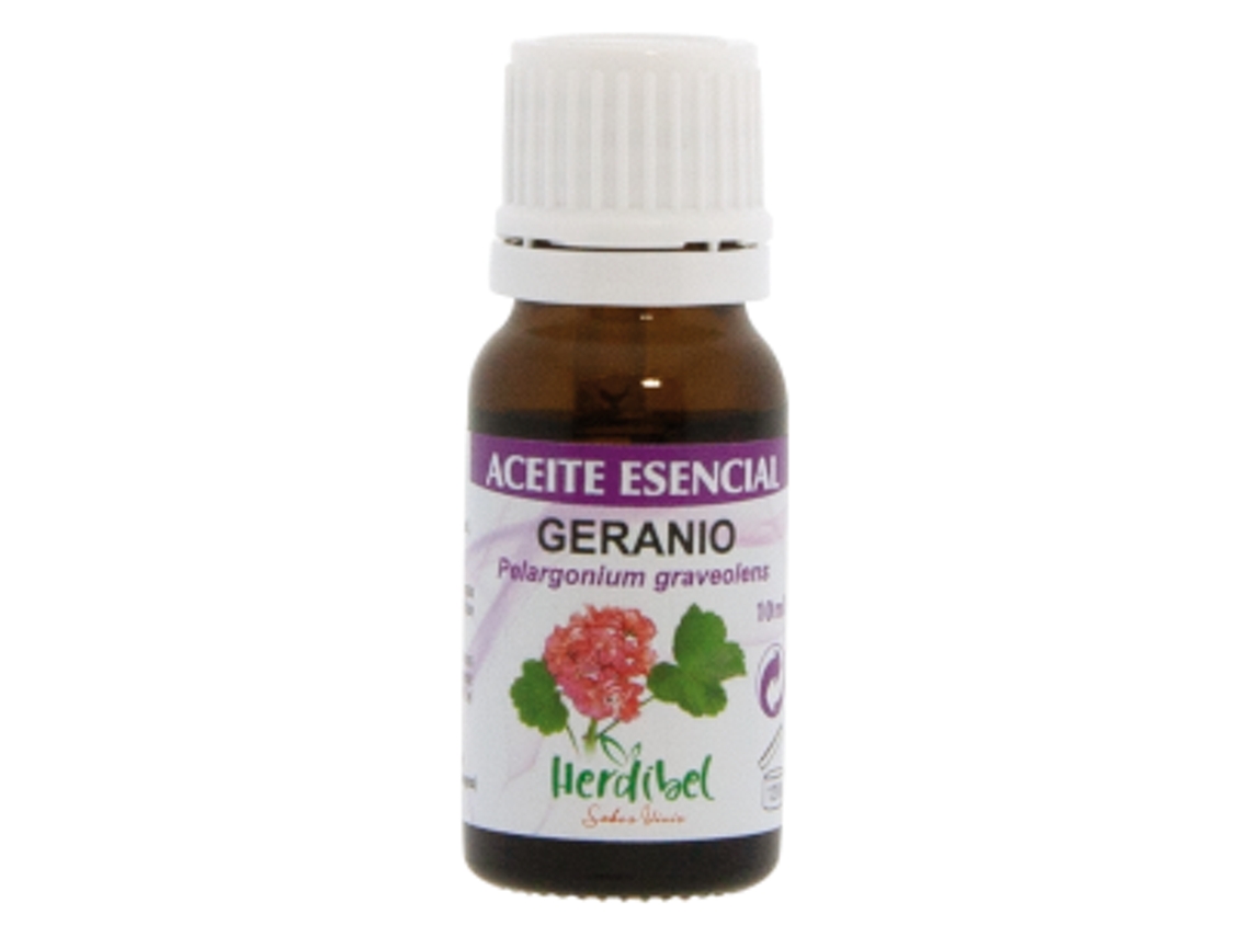 Aceite esencial de geranio 10 ml Herdibel