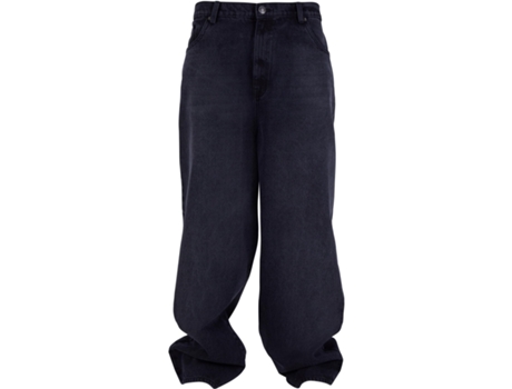 Pantalones de Vaquero de Hombre URBAN CLASSICS Heavy Ounce Baggy Negro (34)