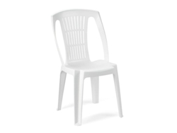 Silla resina monobloc stella sin brazos stella blanco
