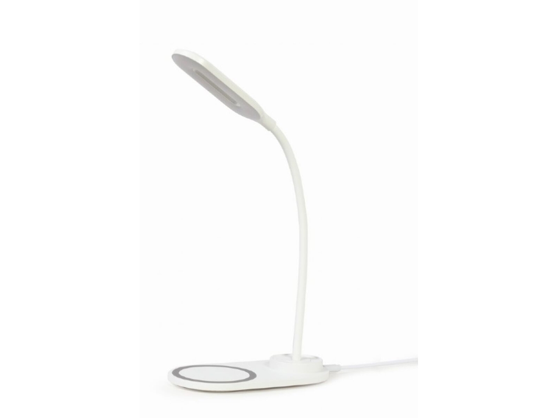 Lámpara de escritorio GEMBIRD TA-WPC10-LED-01-W Blanco