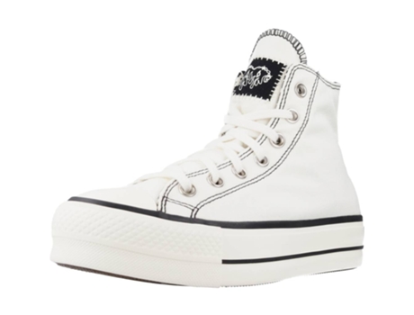 Zapatillas de Mujer CONVERSE Chuck Taylor All Star Lift Tecido Blanco (38)