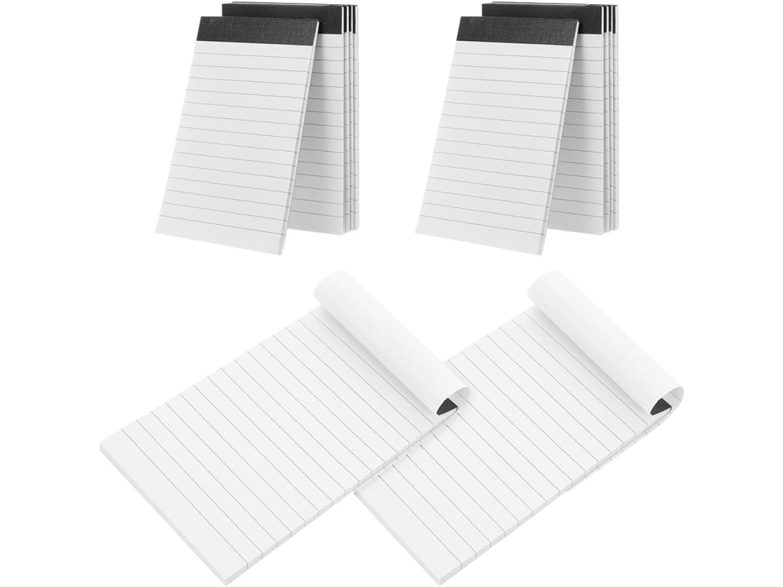 12 Piezas Bloc-notes Petit Format Cahier Large Lignage Pour Prize De Notes Quotidienne Carnet