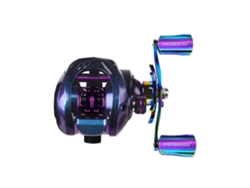 Reel De Pesca Baitcasting 10kg Drag Sistema De Frenado Magnético 7.2:1 5+1bb Mango Metal
