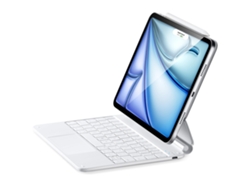 Teclado magnético mágico con protector de pantalla táctil Bluetooth para iPad 10 (blanco) Ushion (2022)