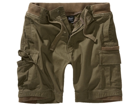 Calção BRANDIT Shorts Packham Vintage Verde S Homem