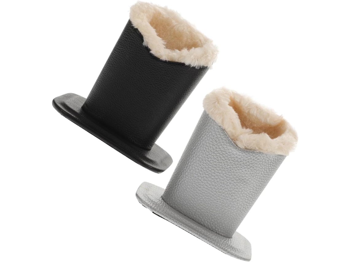 Soporte Gafas Forrado Felpa Juego 2 Ancha Estable Coche Mesita Noche Base Apto