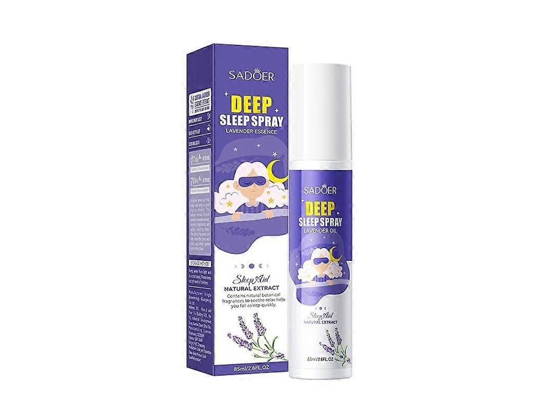 Spray de lavanda para dormir profundamente, spray de lavanda para almohada, spray para dormir profundamente con aceites esenciales de lavanda, ayuda