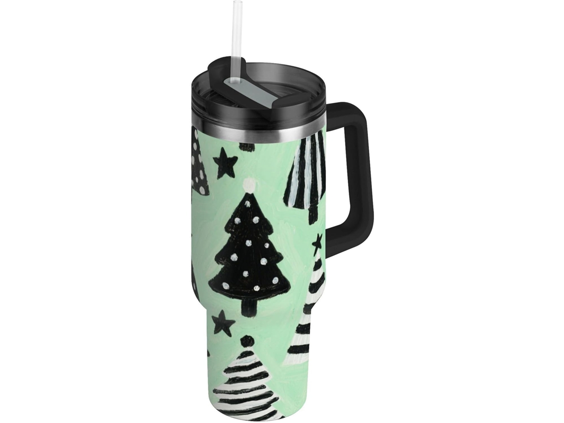 Botella Navidad - Vaso Térmico Portátil