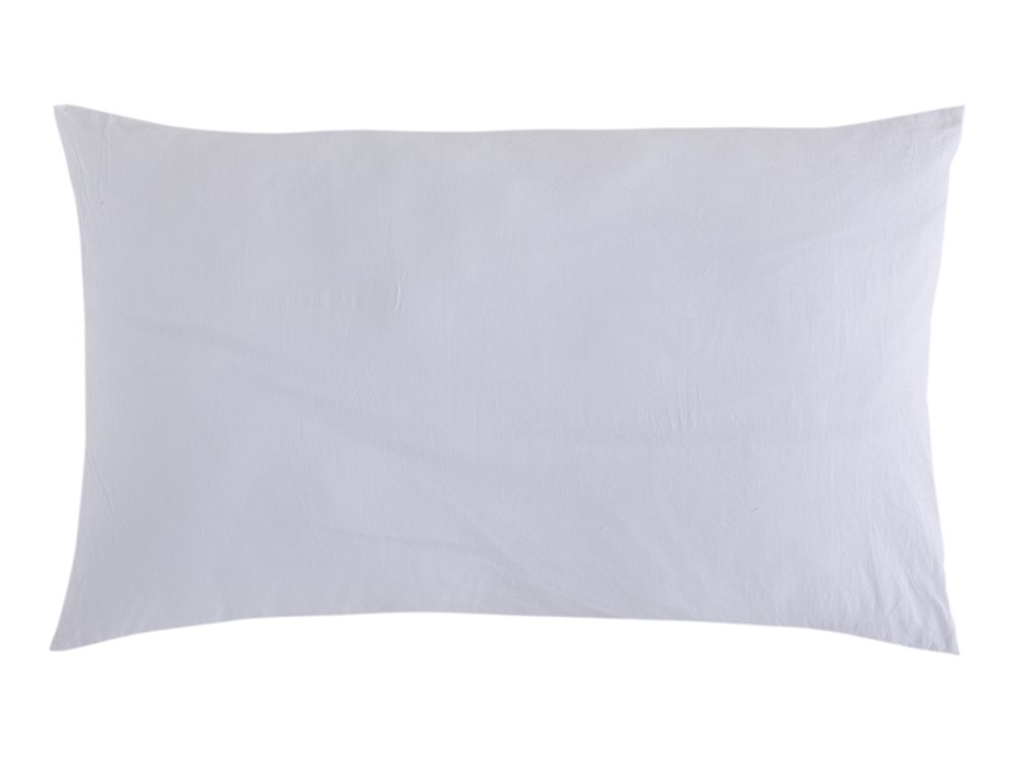 Funda de Almohada NATURALS Funda Almoahda Fabricado Blanco (45x155)
