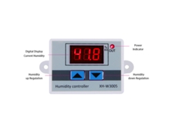 Controlador Digital De Humedad Xh-w3005, Regulador De Humidistato, Detector De Higrómetro, Monitor Para Interiores Y Exteriores
