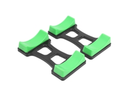 Soporte para mancuernas con protección para el suelo, organizador de almacenamiento y tapete de fitness