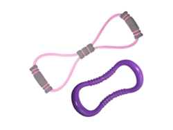 Urbannova-banda Elástica Fitness Figure 8 Para Mujer