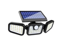 Luces De Seguridad Led Solares, Iluminación De Gran Angular Con Sensor.