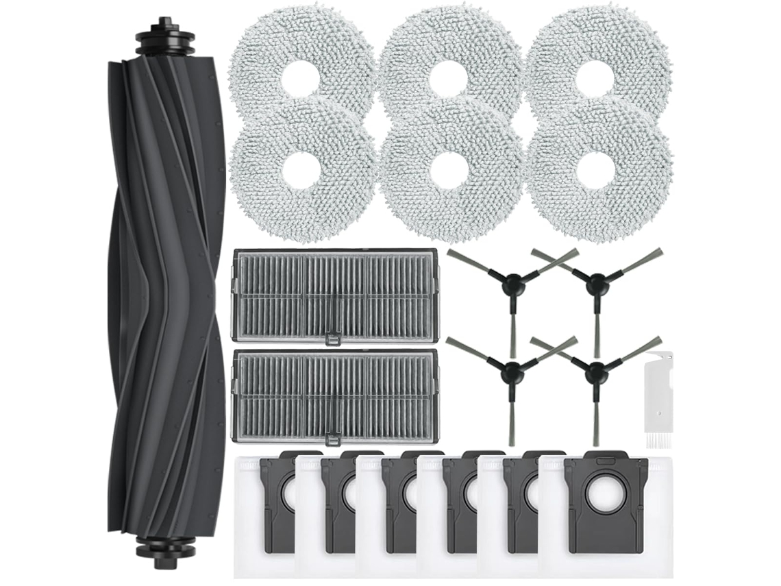 Yuysan Kit de accesorios de repuesto para Dreame X30 Ultra/Mova E30 Ultra/L10s Pro 20 piezas