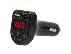 Mp3 Para Coche Bluetooth, Llamadas Manos Libres, Transmisor Fm, Reproductor De Cargador Para Coche