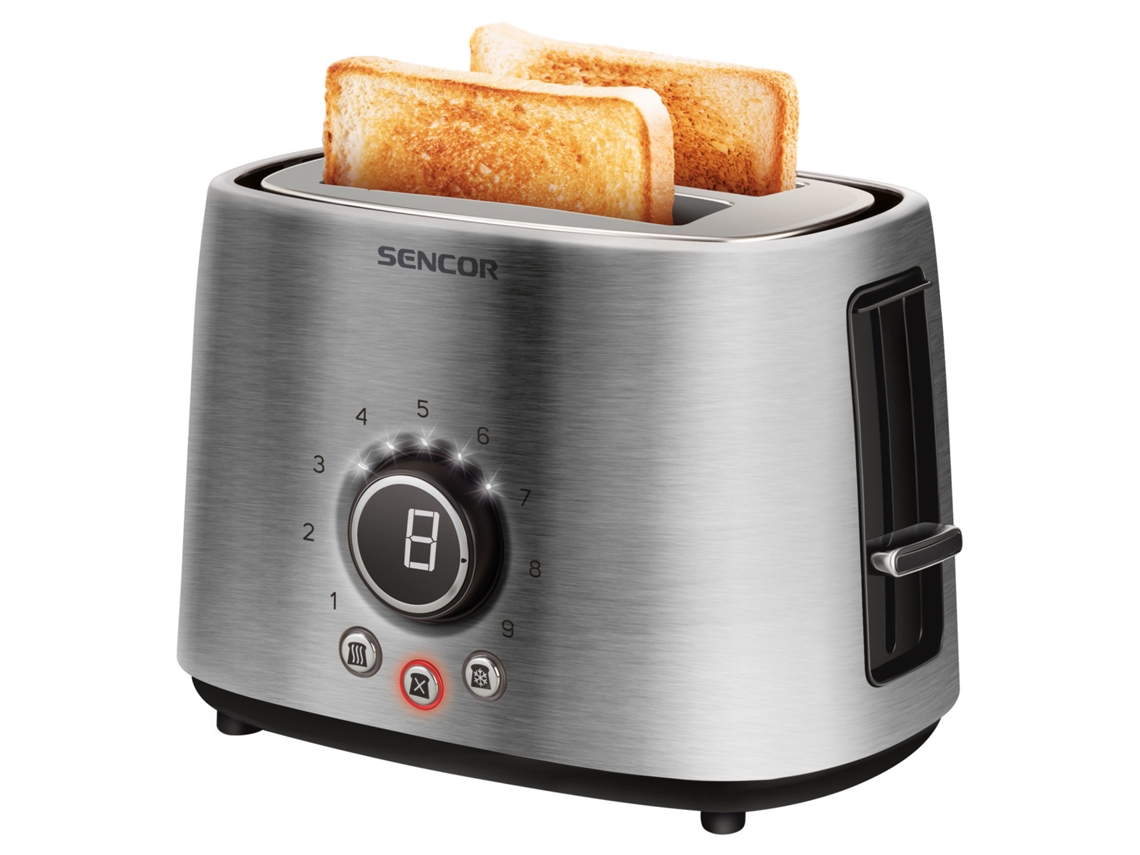 SENCOR Sts 5050Ss 9 2 Rebanadas 1000 W Plata